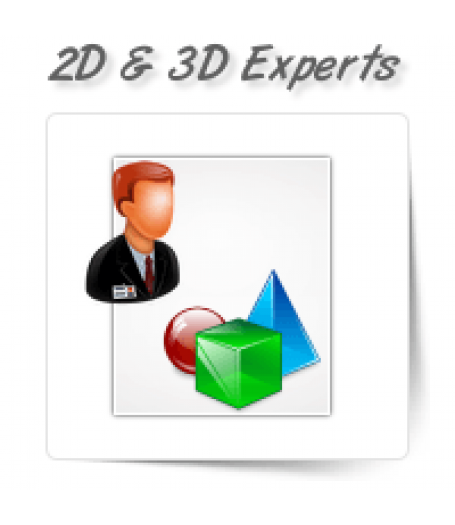 2D & 3D Modeling Experts